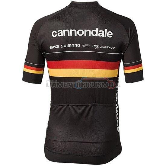 Abbigliamento Ciclismo Cannondale Shimano Campione Germania Manica Corta 2019 CYC002